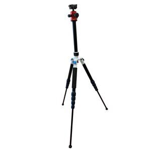 MeFoto A1350 Road Trip Aluminum Travel Tripod Black White Red